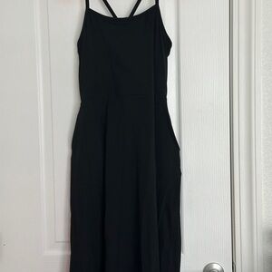 Elegant Black Sleeveless Dress